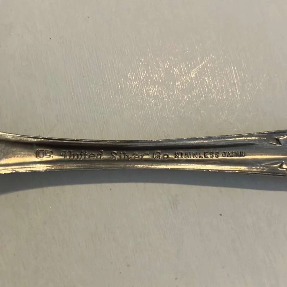 Silver Stainless Steel Coctail Fork Set of 7‎